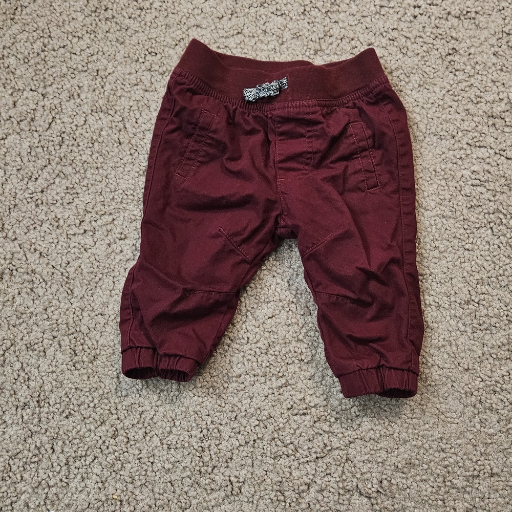 Cat & Jack Maroon Kids Joggers